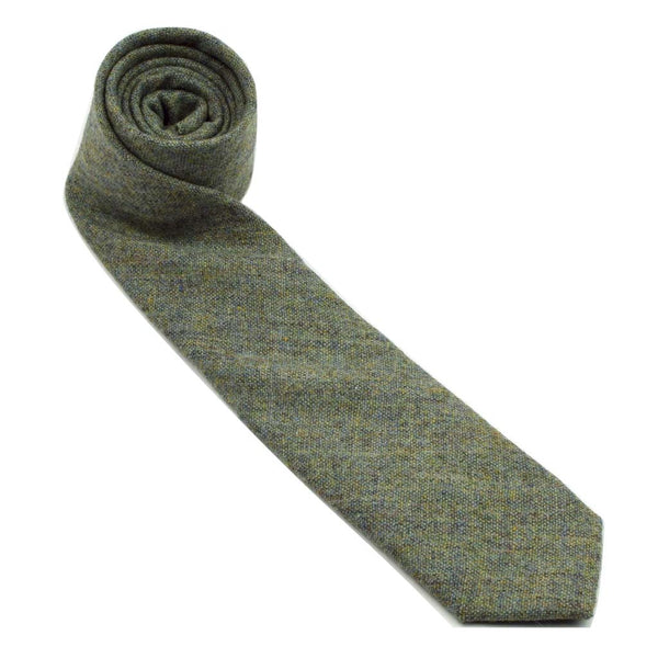 MrShorTie-green-blue-wool-cashmere-short-tie-necktie-Easy-Money-ShorTie